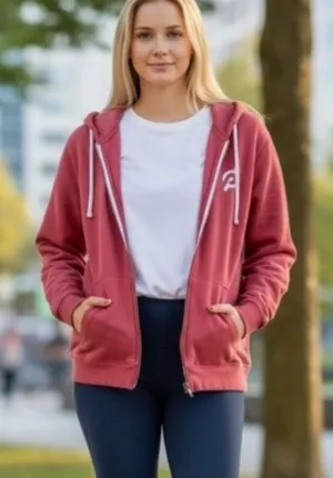 Peloton Full Zip Unisex Hoodie‎ Size XL Athleisure Sweatshirt thumbnail 1