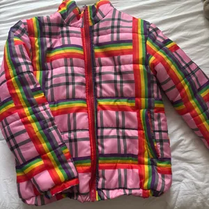 Daisy Street Colorful Puffer Jacket thumbnail 3