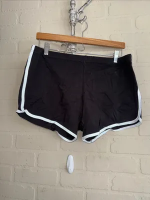 Black shorts Casual Athletic White Trim pack of 5 xl thumbnail 2