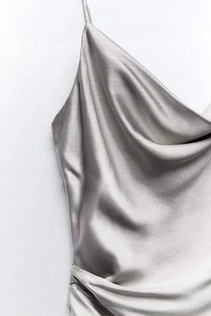 dress silver midi shower wedding party coctail thumbnail 10