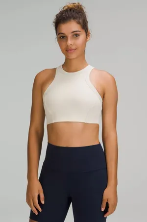 Lululemon Nulu Ribbed High Neck Yoga bra thumbnail 1
