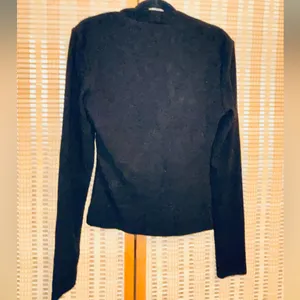 OGL Ecco Square neck Brami soft viscose acrylic top Black Size XS thumbnail 4