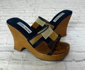 Zara Steve Madden wedges thumbnail 1