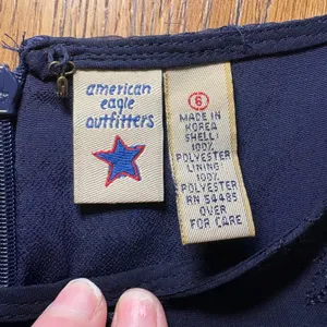 90s American Eagle Outfitters Shift Dress True VTG‎ Womens 6 Embroidered Cottage thumbnail 3