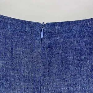 Sugar + Lips‎ Denim Bell Sleeve Romper Blue Size Small thumbnail 5