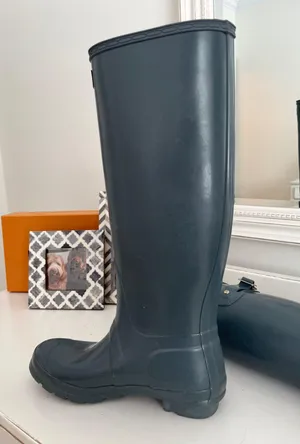 Hunter Gray Tall Rainboats thumbnail 5
