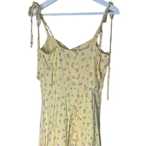 Bardot Floral Ditsy Tie Shoulder Midi Dress Yellow Size 8 thumbnail 10