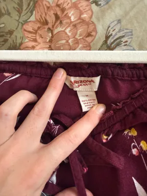 arizona maroon off the shoulder top thumbnail 5
