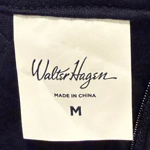 Walter Hagen Clubhouse Reversible Vest Dark Navy Plaid Golf Active Women Medium thumbnail 6