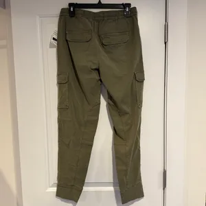 Joe’s Jeans Cargo Joggers Womens Medium NWT Green Utility Pocket Stretch Pants thumbnail 7