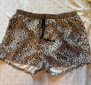 Shinestar Leopard Print Shorts thumbnail 1