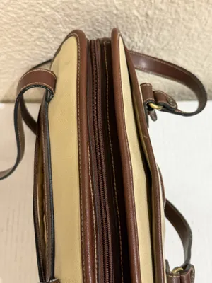 Vintage Rampage Beige Brown Shoulder Bag Classic 90s Y2K Structured Purse thumbnail 20