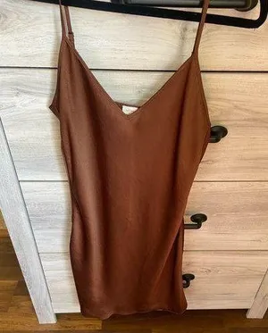 Wilfred silk dress thumbnail 1