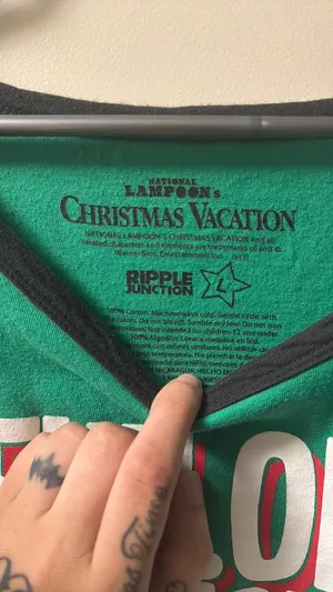 National Lampoon's Ripple Junction Christmas Vacation Griswold Family Tee thumbnail 4