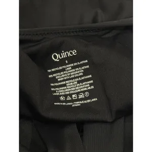 NEW‎ Quince Italian Underwire One-Piece Swimsuit Womens S Black White Underwire thumbnail 6