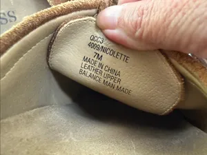 Vintage 90s Y2K G.H. Bass Nicolette Suede Lace-up Mules Brown 7 thumbnail 7