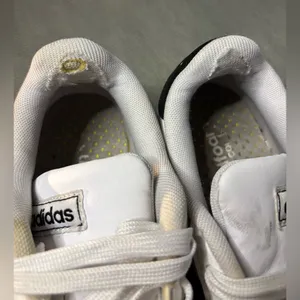Adidas White and Gray Athletic Shoes size 6.5 thumbnail 4