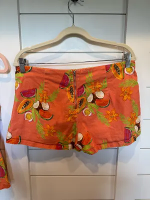 2 piece shirt set Orange Size M thumbnail 3