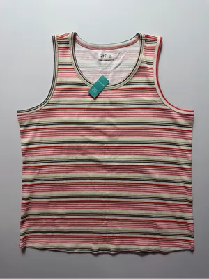NWT Maurice’s 24/7 Striped Tank, Size 2X thumbnail 1
