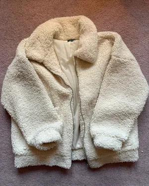 Wild Fable cream Sherpa jacket thumbnail 1