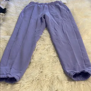 Lululemon Athletica Lavender Scuba MR Oversized Jogger Regular size L brand new thumbnail 10