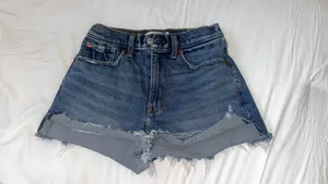Abercrombie Curve Love Mom High-Rise Shorts thumbnail 1