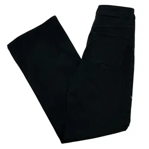 H&M Flare Wide-Leg Womens Black Jeans Size 4 thumbnail 1