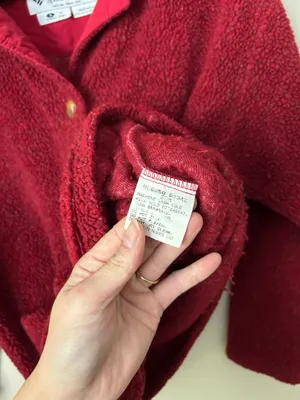 Vintage Columbia Sherpa jacket small - missing button!  thumbnail 6