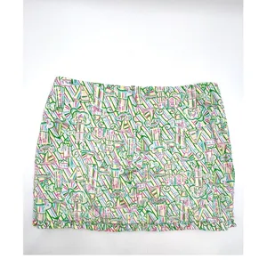 Lilly Pulitzer Guiding Light Print Mini Skirt Green thumbnail 5