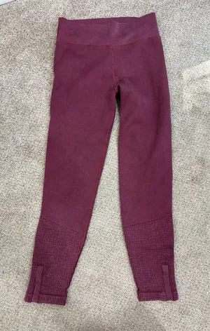 Offline by Aerie Leggings Womens M Medium High Waisted Ribbed Pull On Yoga thumbnail 1