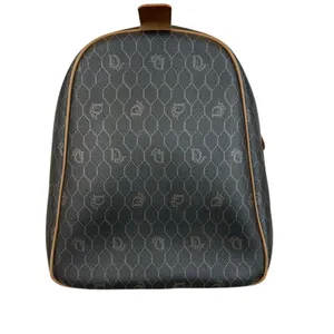 Christian Dior Black Honeycomb Trotter Boston Duffle Travel Bag 45cm thumbnail 6