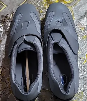 Dr Scholls Womens 10 W Slip On Leather Comfort Gray Shoes orthopedic Insoles thumbnail 1