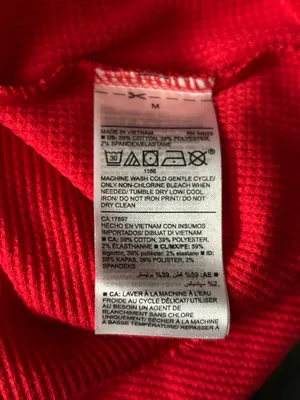 Old Navy Women Red Waffle Knit Gingerbread Too Hot To Handle Thermal Top MD NWT thumbnail 9