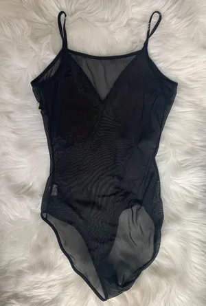 Black Mesh Bodysuit Size M thumbnail 3