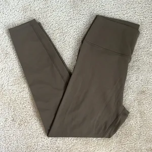 Sage Collective High Waisted Athletic Leggings in Brown Women’s Large thumbnail 1