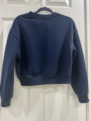 Lazy sundays Malibu Health & Wellness Sweatshirt – Navy Graphic Pullover – Size M thumbnail 5