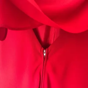 Kiki red formal back draped dress‎ Size XXL thumbnail 7