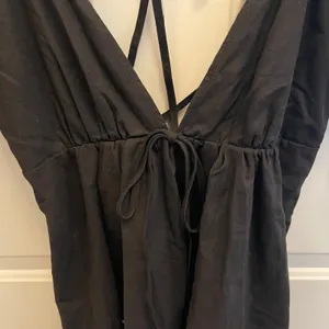 Princess Polly Blissful Black Puff Sleeve Mini Dress Open‎ Back US 0 Coquette thumbnail 3