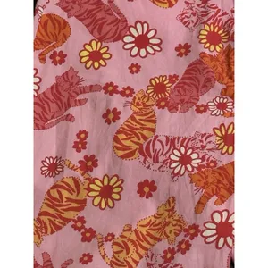 LILLY PULITZER LILLY CAPRI‎ TANGO TIGERS Size 8 Ankle Resort thumbnail 3
