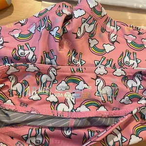 IAB MFG Rainbow Unicorn‎ Workout Shorts Women's Size 4 XS thumbnail 6
