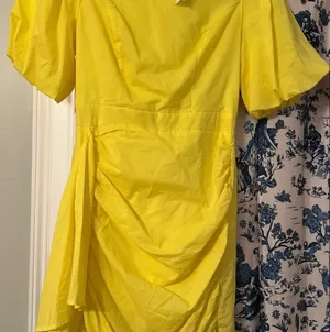 Yellow Ruched Dress By Strut And Bolt thumbnail 3