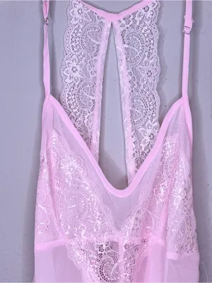 ICollection Pink Negligee with Thong nwt thumbnail 2