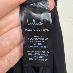 NEW Lulus Dedicated To Glamour Black Strapless Maxi Dress Gala-Ready Gown Small thumbnail 9