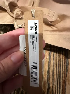 SKIMS NWT Ultimate Push up BALCONETTE bra 36DD Clay thumbnail 6
