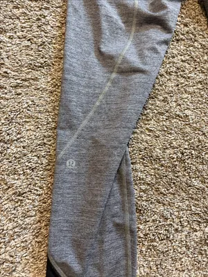 Lululemon Women’s Dark Slate Inspire Meshed Tight II Leggings‎ Size 12 thumbnail 9