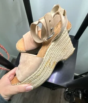 Dolce Vita Parle Suede Ankle Strap Wedge Espadrille Sandals thumbnail 4