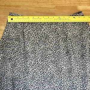 Vintage Mesh Leopard Print Midi Mesh Skirt thumbnail 4