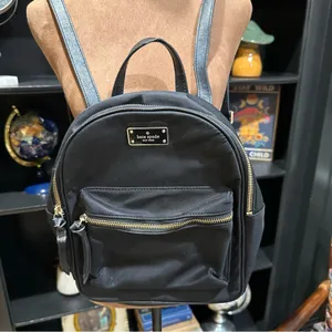 Kate Spade Black Nylon Backpack thumbnail 2