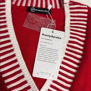 Pretty garden V-Cardigan Sweater NWT thumbnail 6