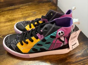 Ground‎ Up Nightmare Before Christmas Sneakers Size 8 Black thumbnail 1